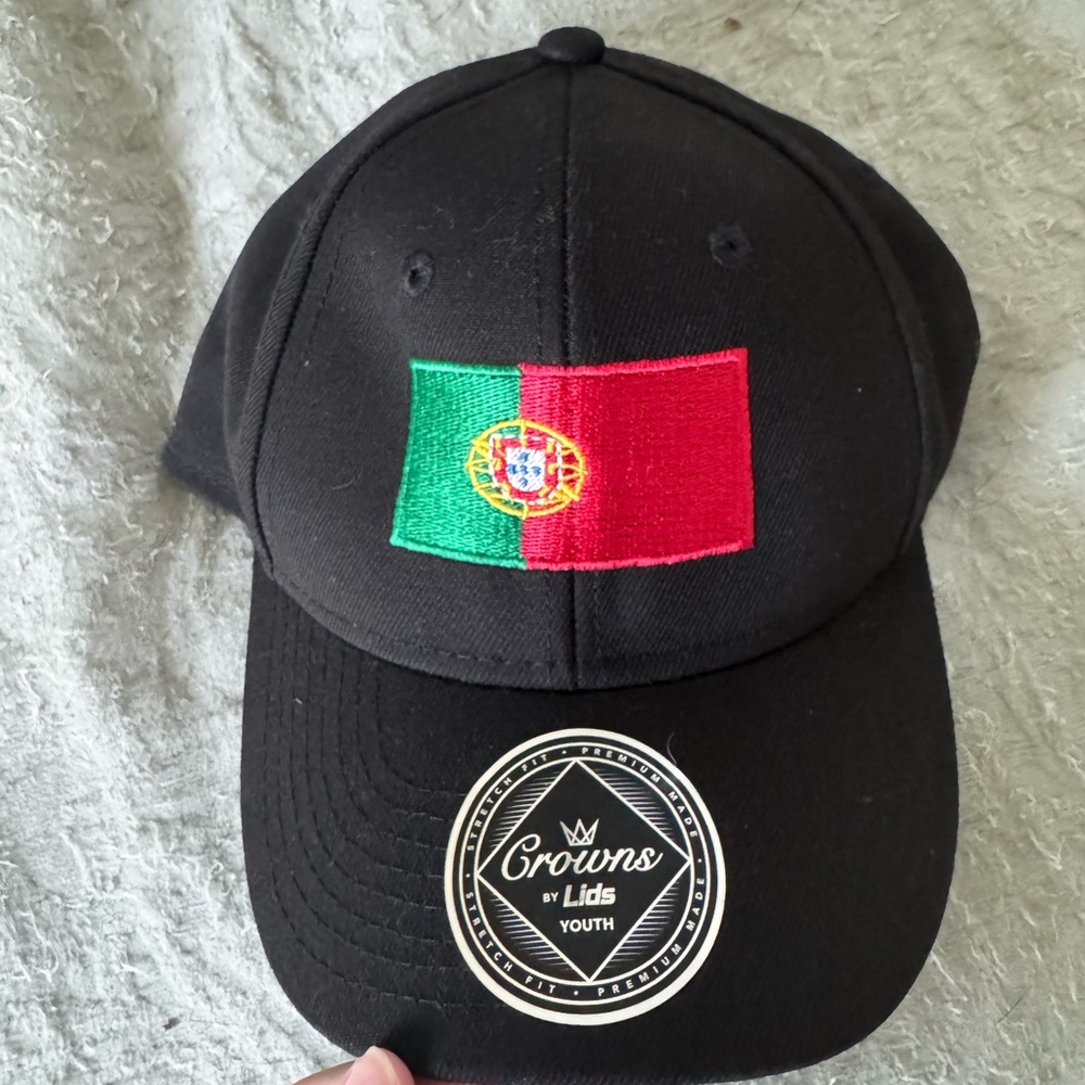 Youth Lids Cap with Portugal Flag Embroidery